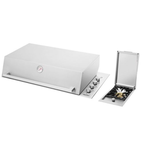 Beefeater Signature ProLine 6-Burner Built-In BBQ with Hood and Side Burner - Bundle Deal